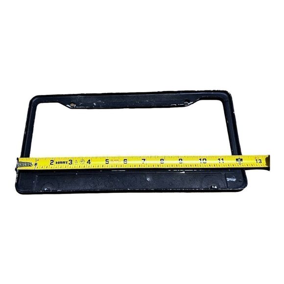 Vintage Florida Sarasota Acura License Plate Frame Tag Cover Original Black - Picture 3 of 3